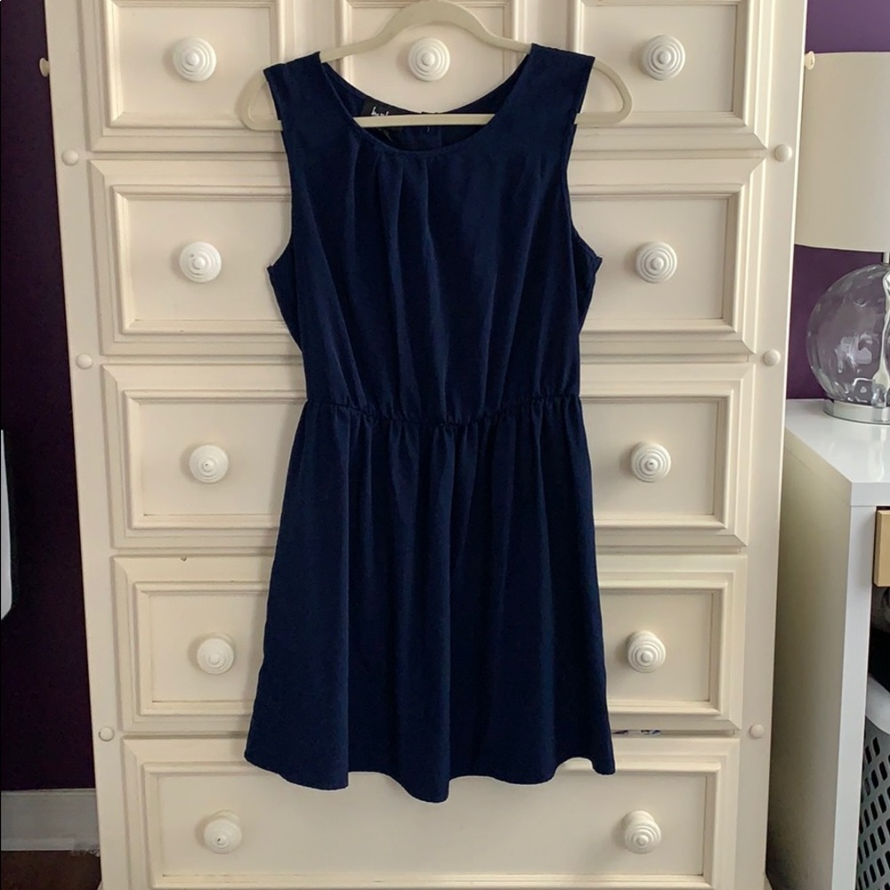 Navy Blue day dress